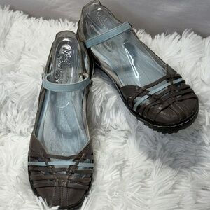 Jambu Gray and Light Blue Shoe
